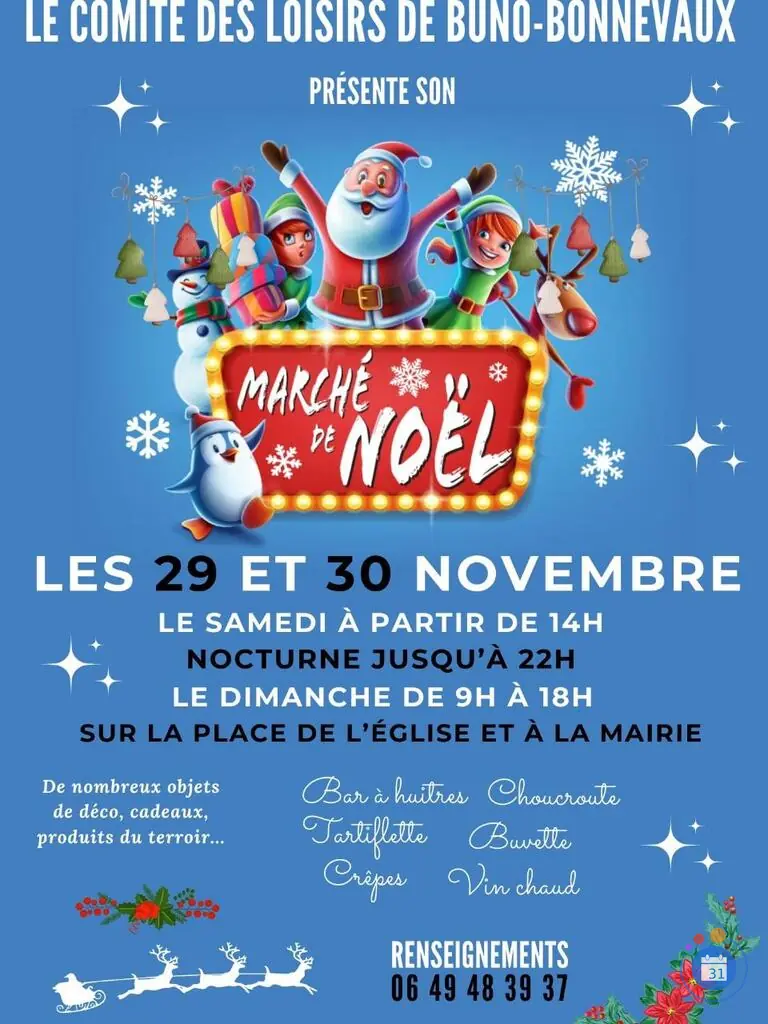 Affiche du Marché de Noël